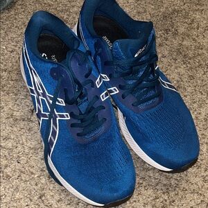 ASICS Vibrant Blue Athletic Sneakers
